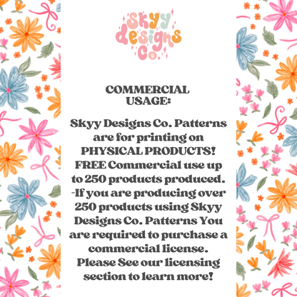 Bright Dainty Spring Floral