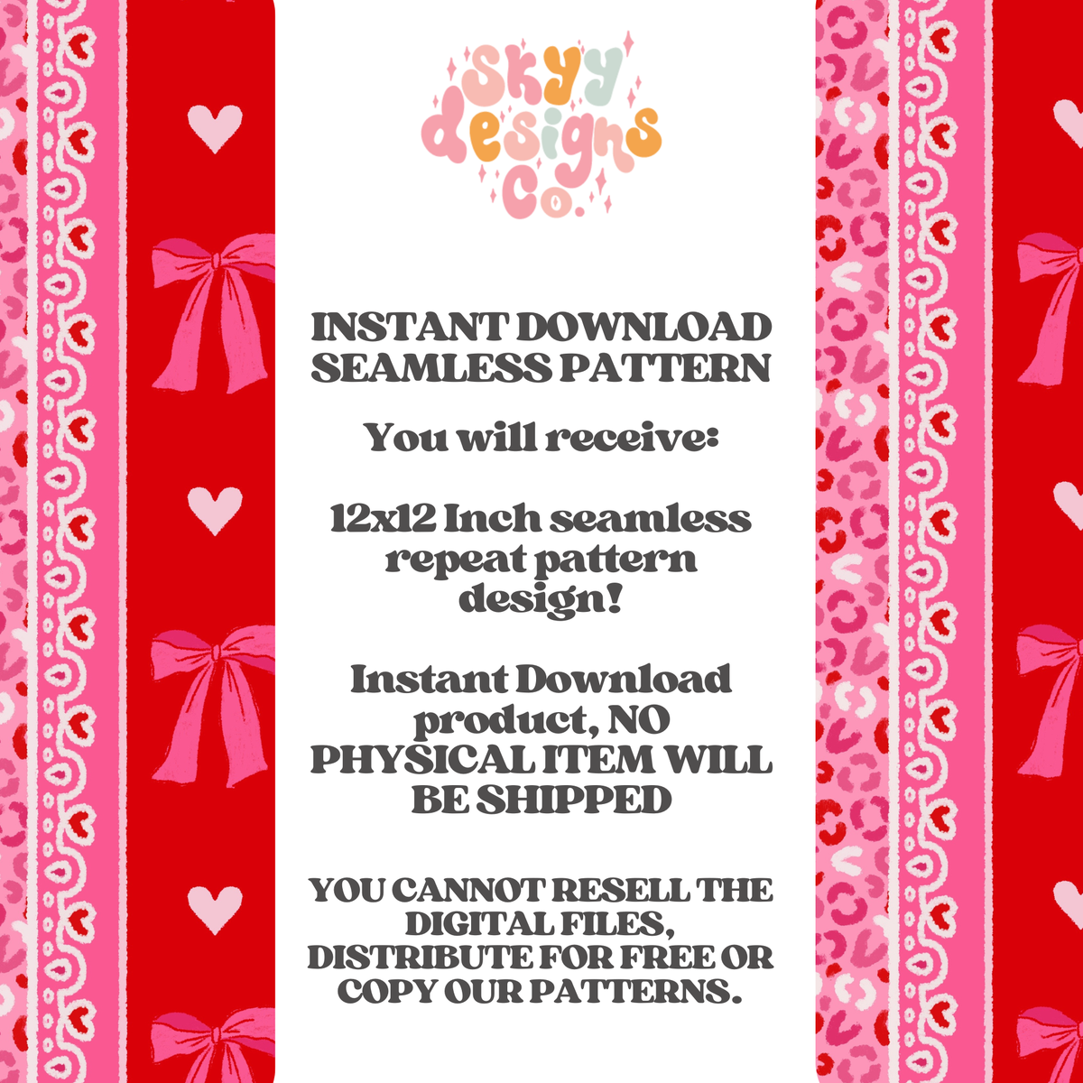 Preppy Valentine Stripe