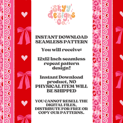 Preppy Valentine Stripe