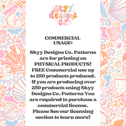 Watercolor Coastal Shells