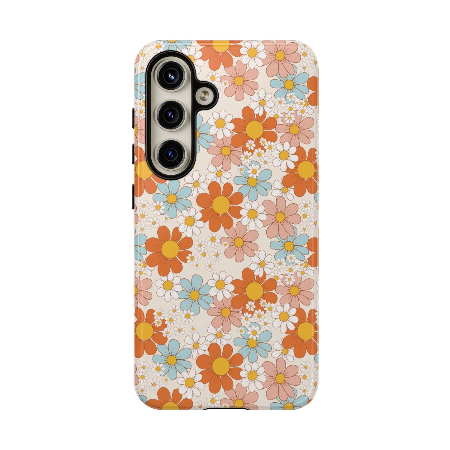 Vintage Retro Daisy Floral Phone Case