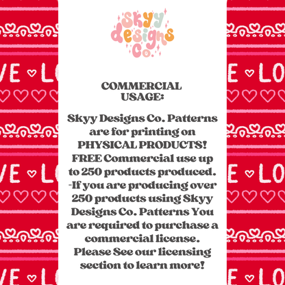 Valentine's Love Stripe