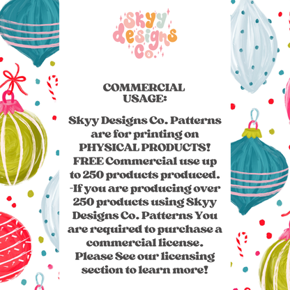 Festive Polka Dot Ornaments