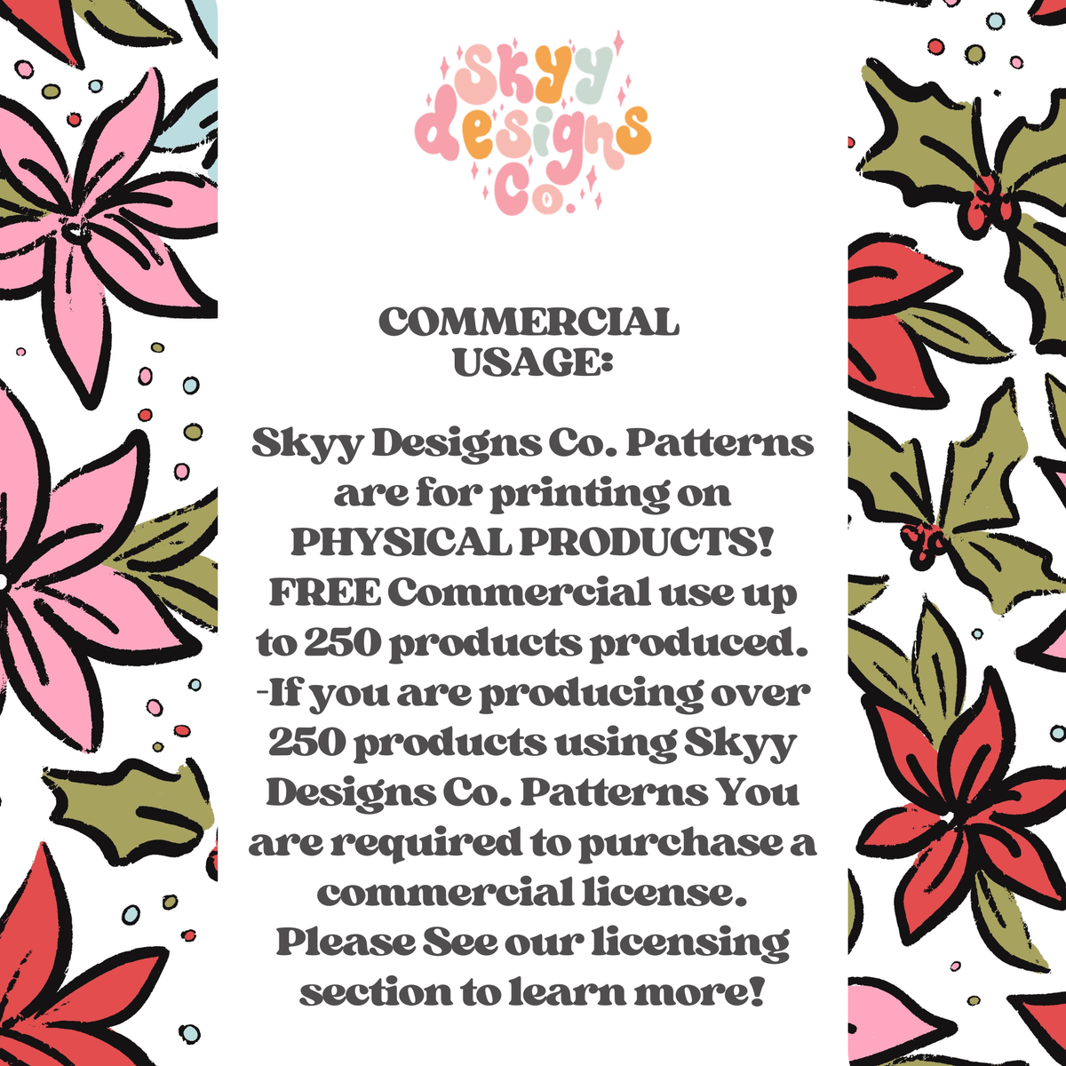 Bright Festive Christmas Floral