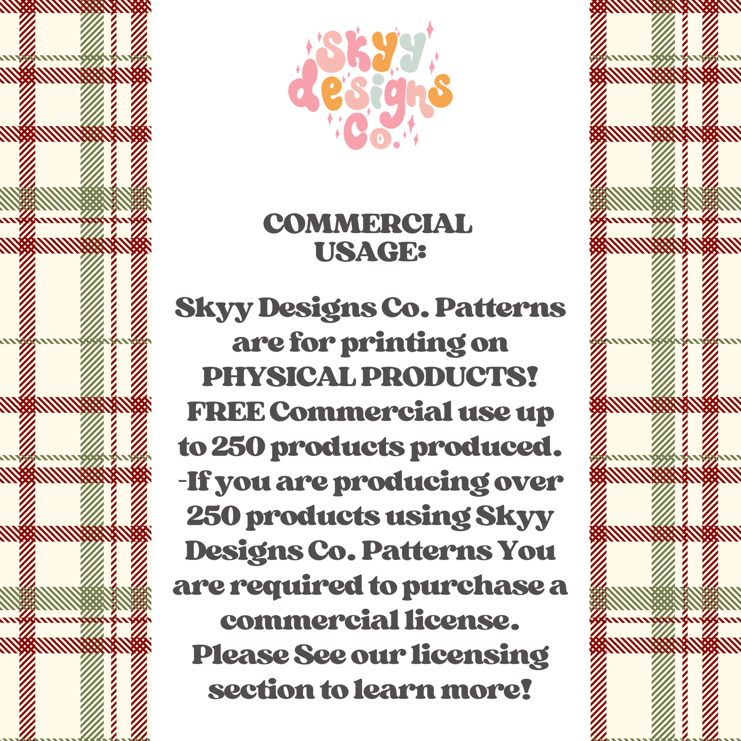 Traditional Christmas Gingham