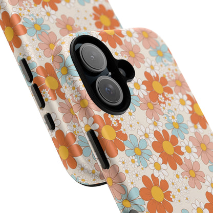 Vintage Retro Daisy Floral Phone Case