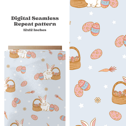 Pastel Easter Pattern Design