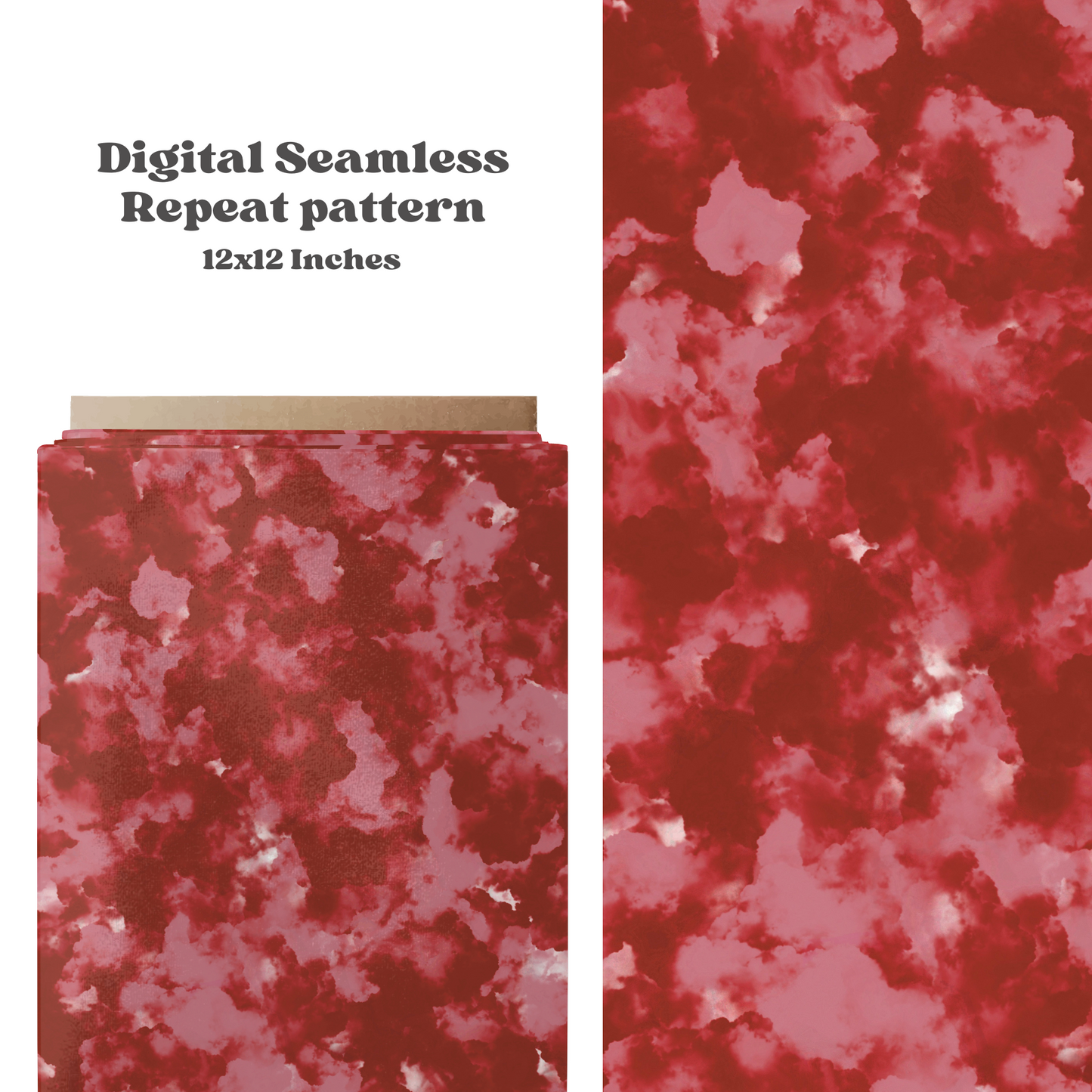 Valentine tie dye pattern design