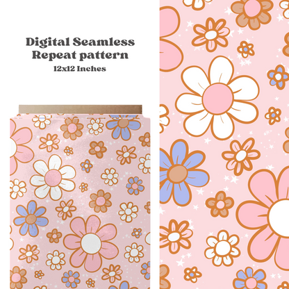 Pastel Spring Floral Pattern