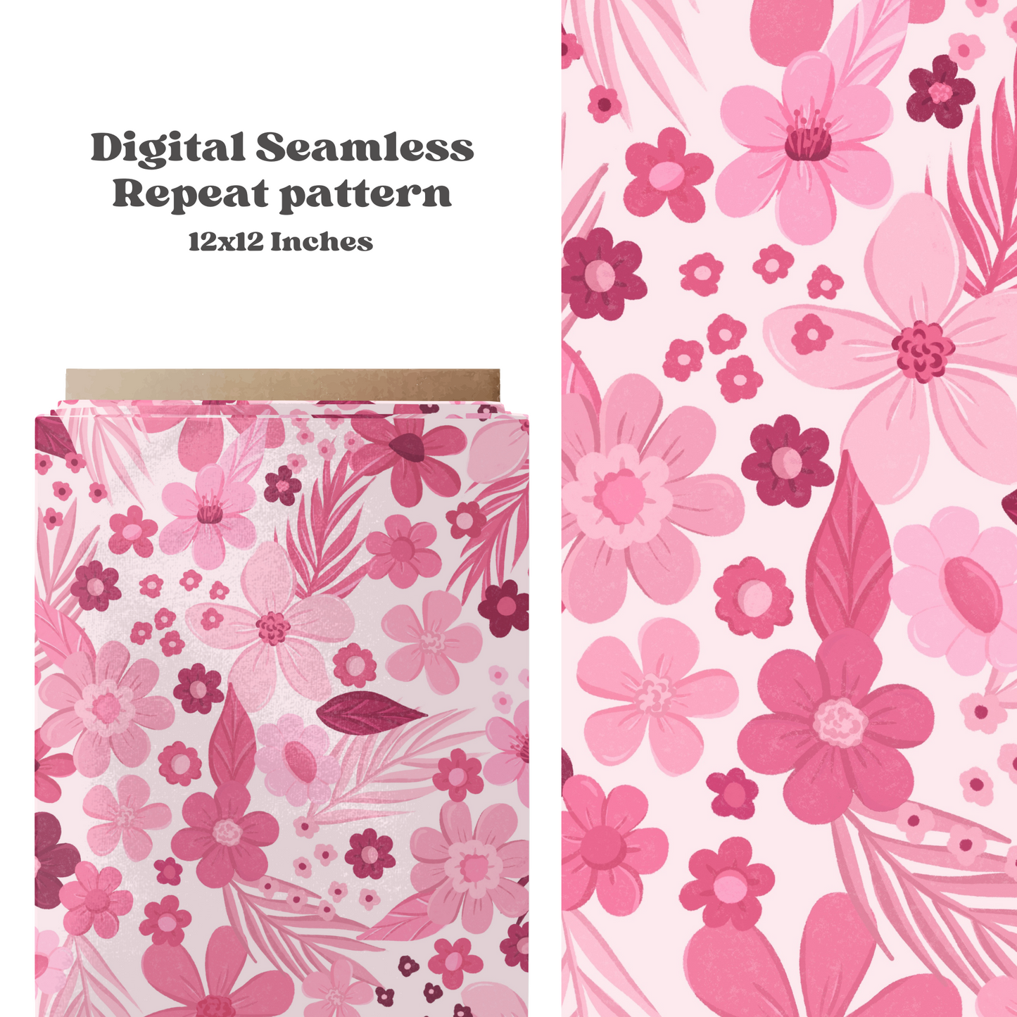 Girly Spring Floral Pattern