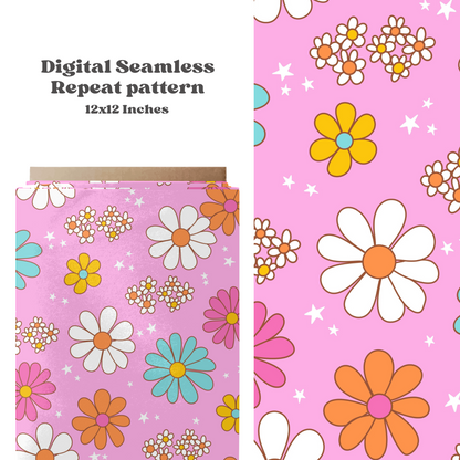 Bright Summer Floral Pattern