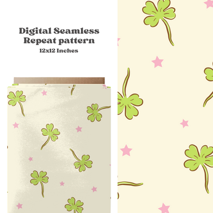 Trendy Lucky Clovers Pattern