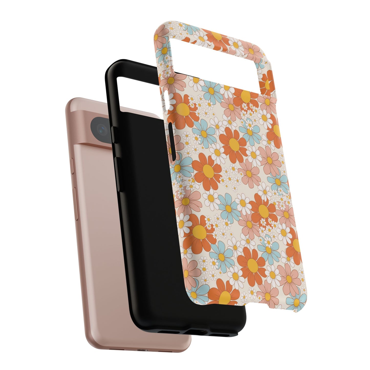 Vintage Retro Daisy Floral Phone Case