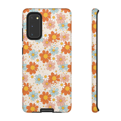 Vintage Retro Daisy Floral Phone Case