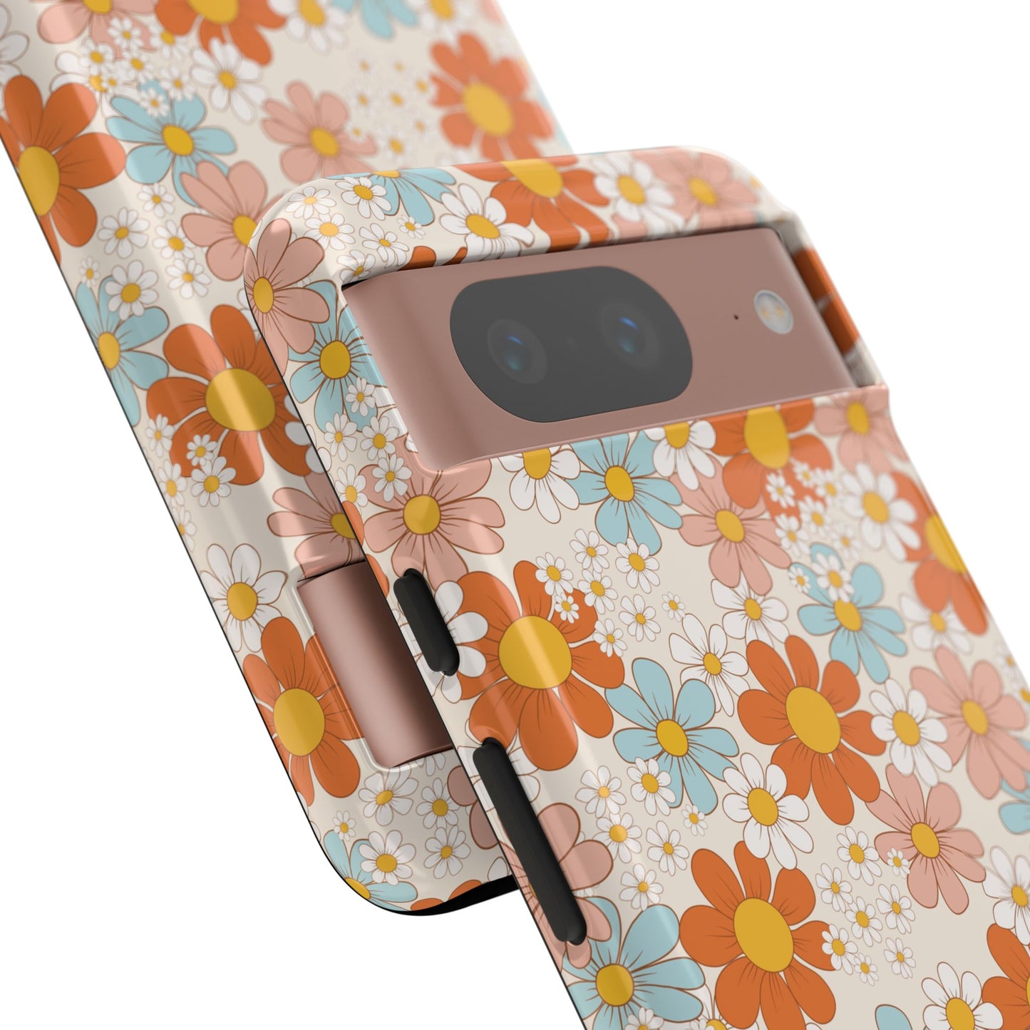 Vintage Retro Daisy Floral Phone Case