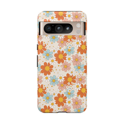 Vintage Retro Daisy Floral Phone Case