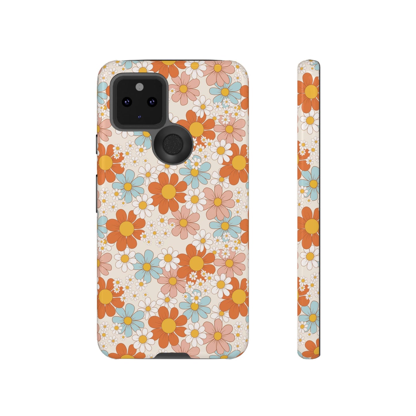 Vintage Retro Daisy Floral Phone Case