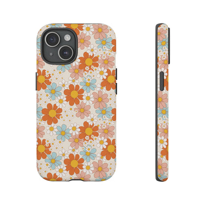 Vintage Retro Daisy Floral Phone Case