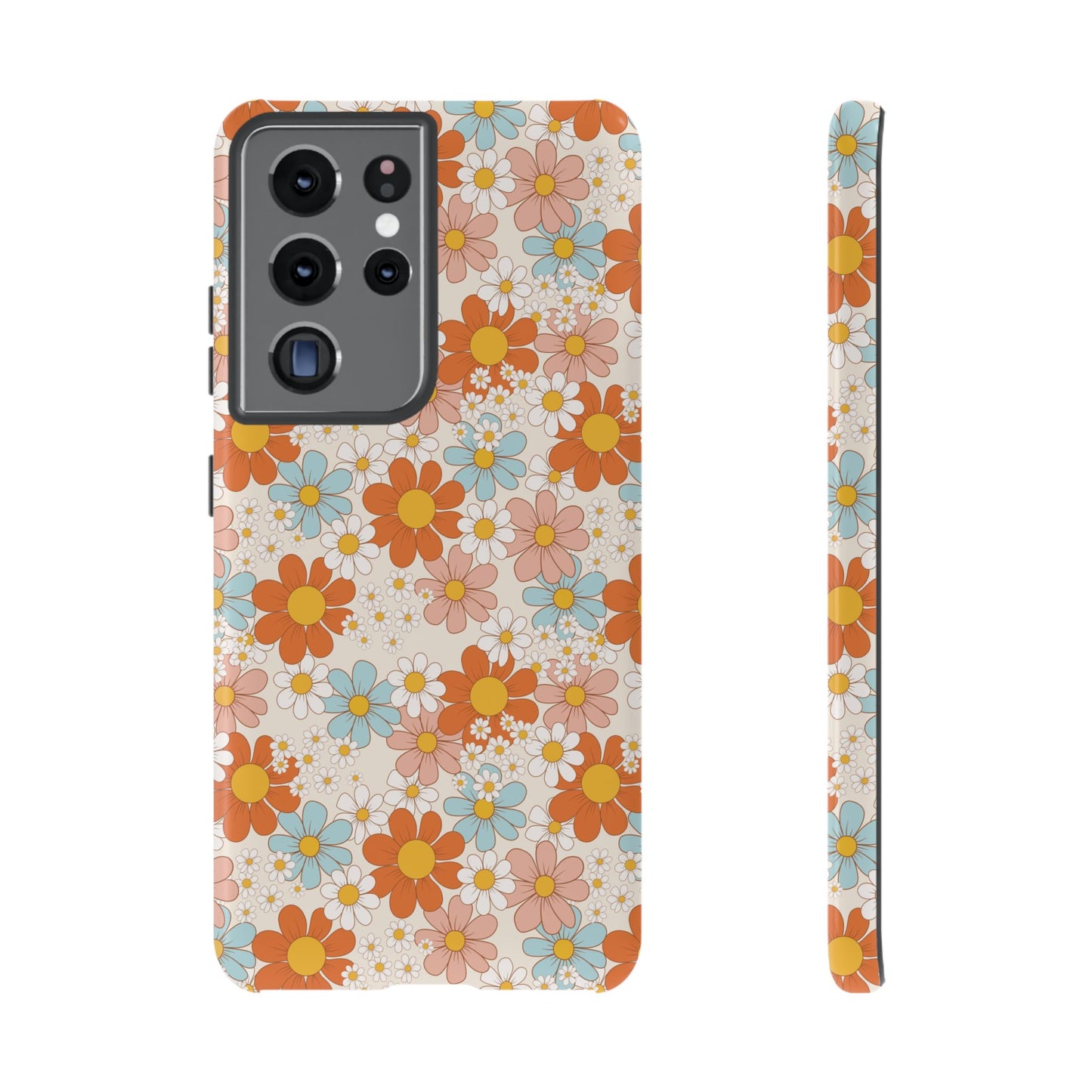 Vintage Retro Daisy Floral Phone Case