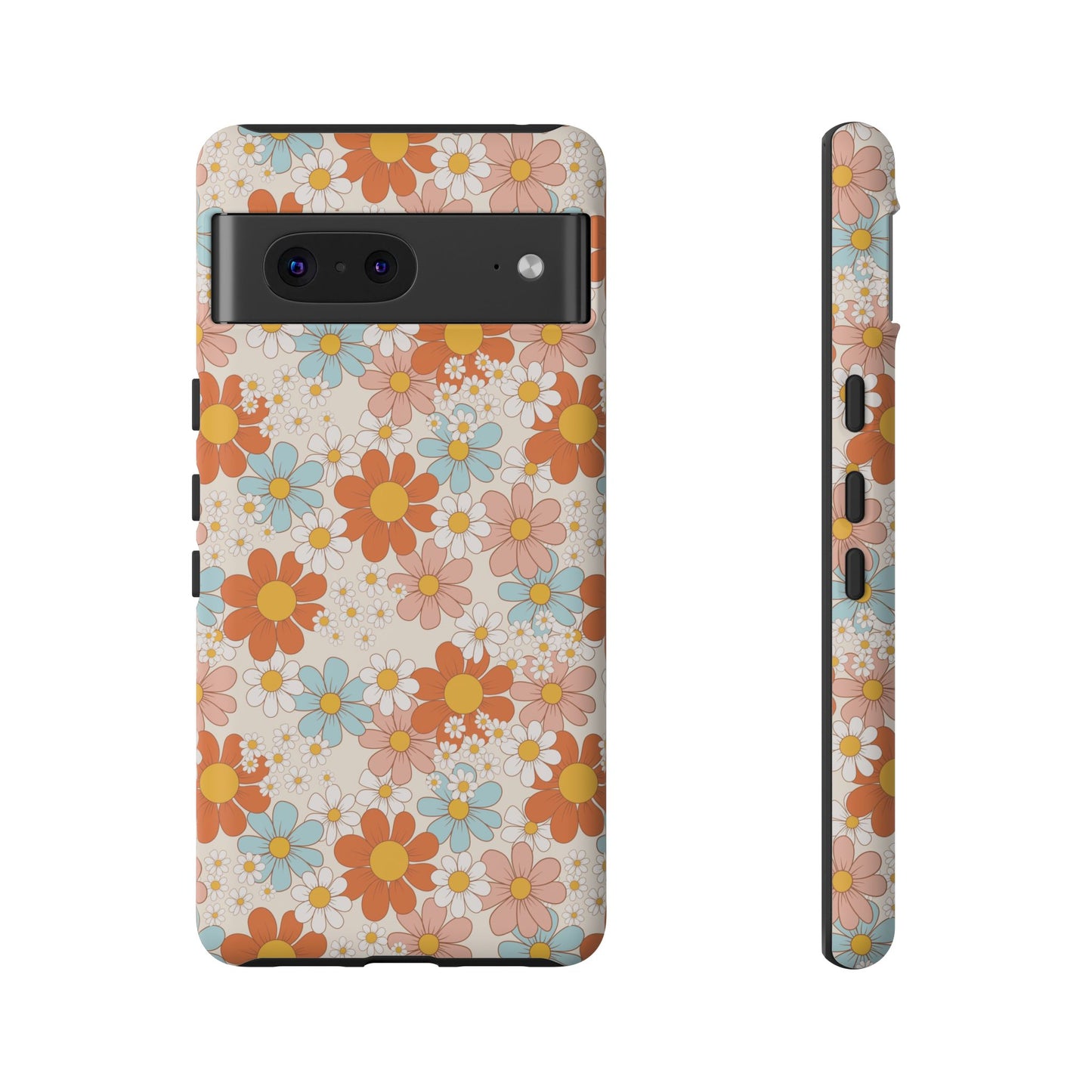 Vintage Retro Daisy Floral Phone Case