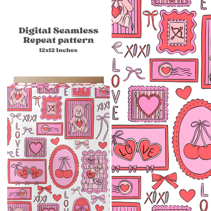 Preppy Valentine Frames