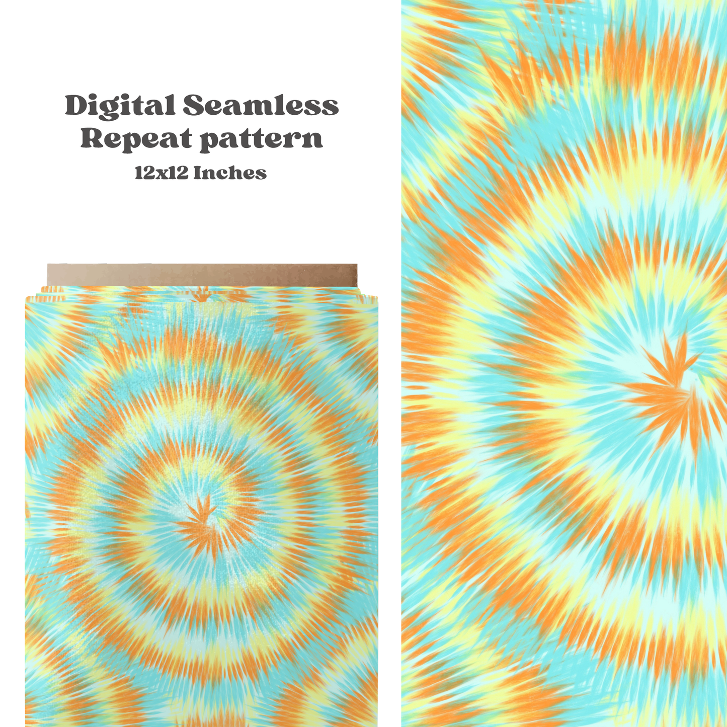 Bright Summer tie dye