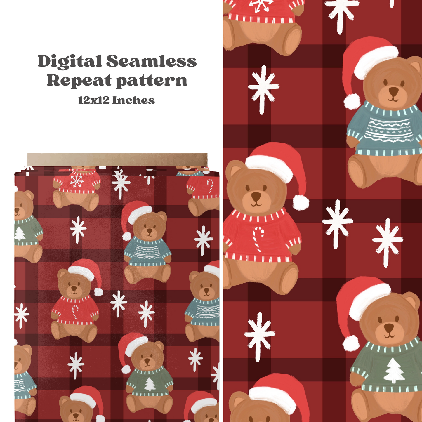 Winter Sweater Bears