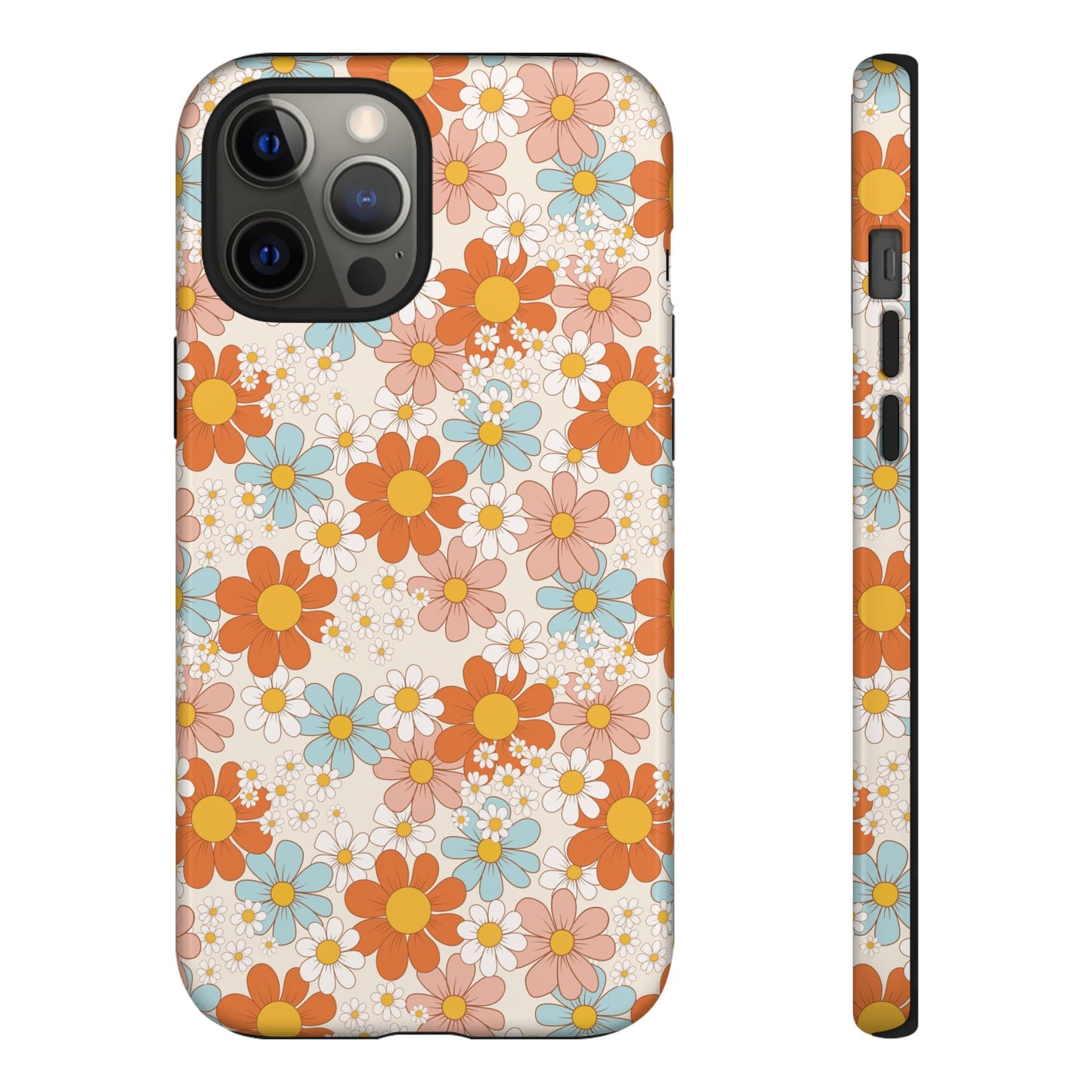 Vintage Retro Daisy Floral Phone Case