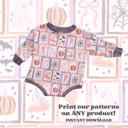 Watercolor Spooky Frames