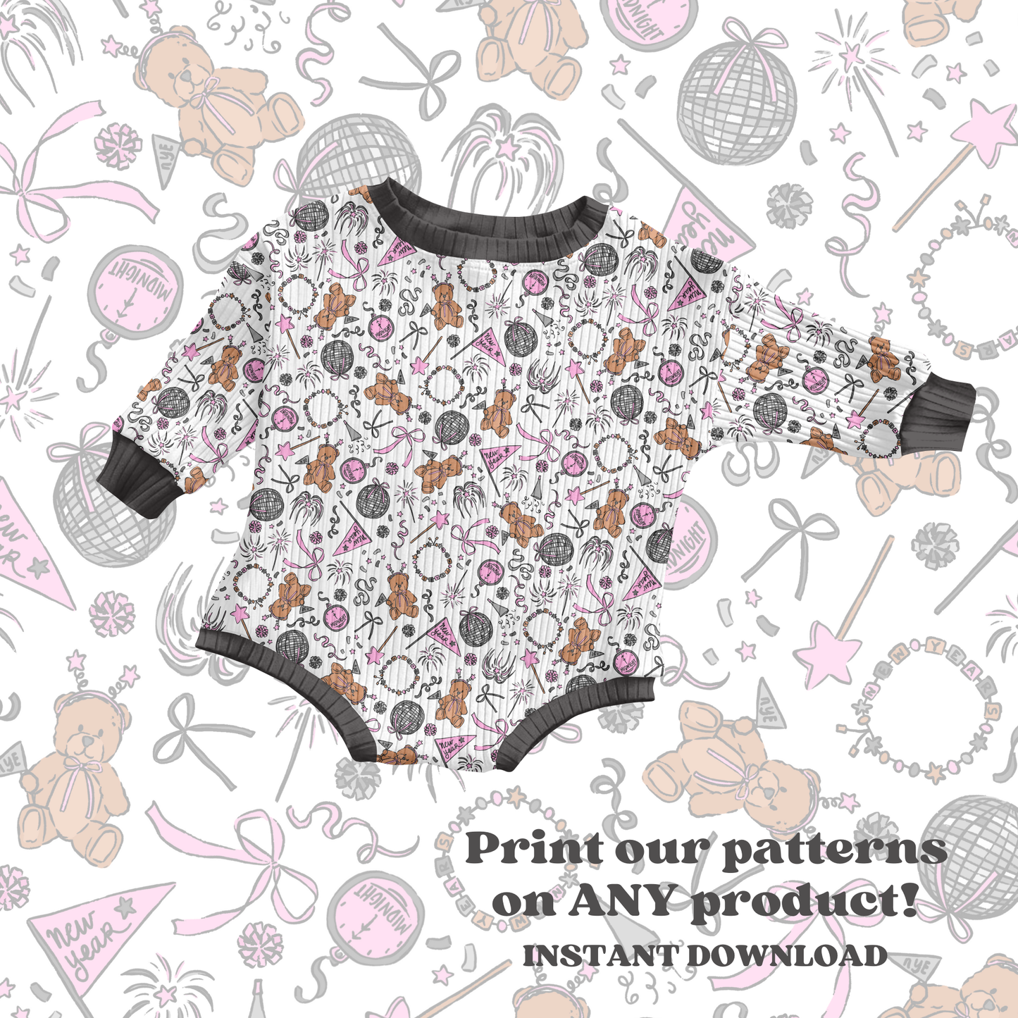 Preppy New Years Bears