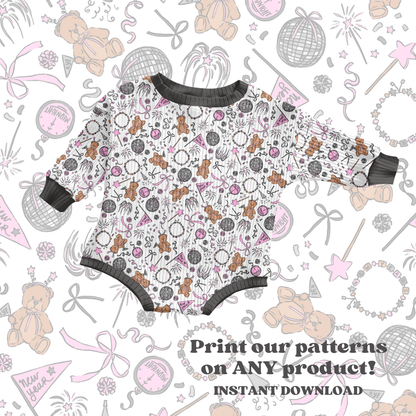 Preppy New Years Bears