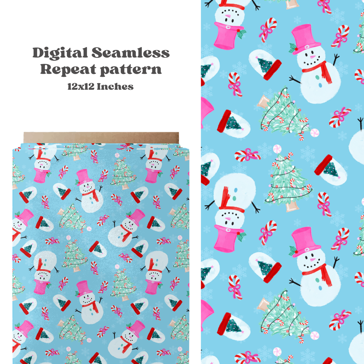 Bright winter Pattern Bundle