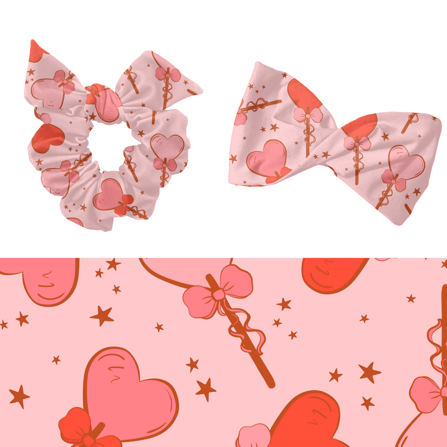 Valentine Candy Pattern Design
