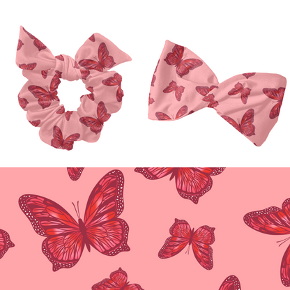 Valentine Butterflies Pattern Design