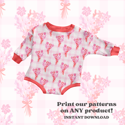 watercolor floral bouquet