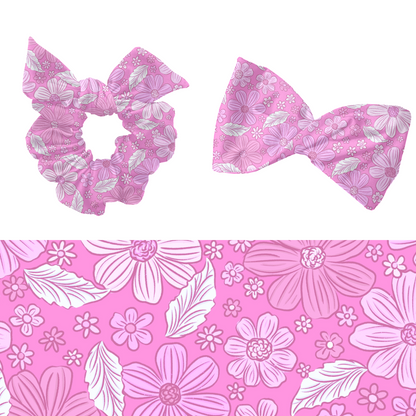 Pink Spring Dainty Floral Pattern