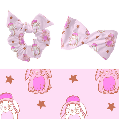 Girly Easter Bunny Pattern Design