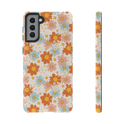 Vintage Retro Daisy Floral Phone Case