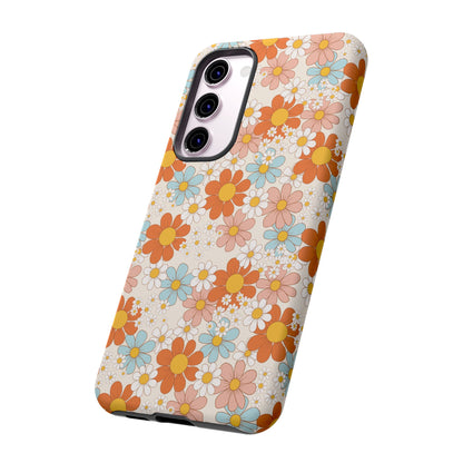 Vintage Retro Daisy Floral Phone Case