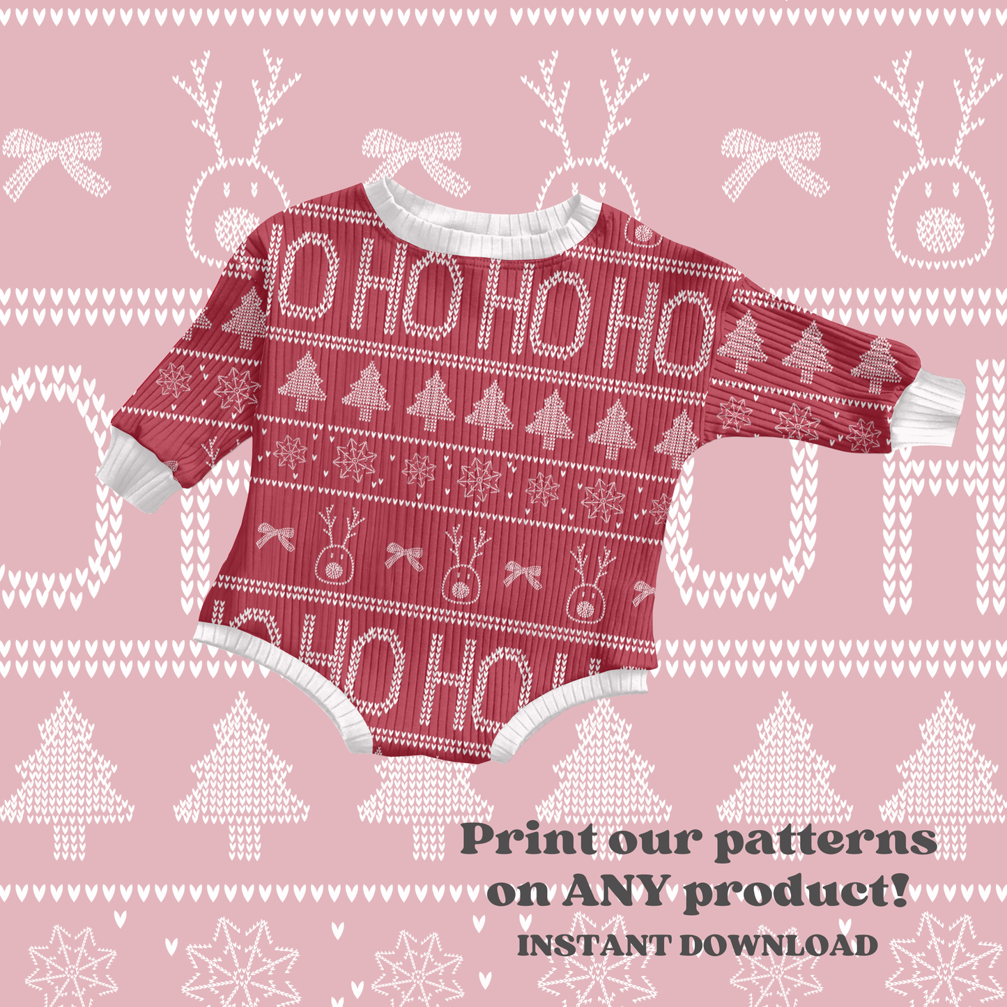 Christmas Sweater Seamless Pattern