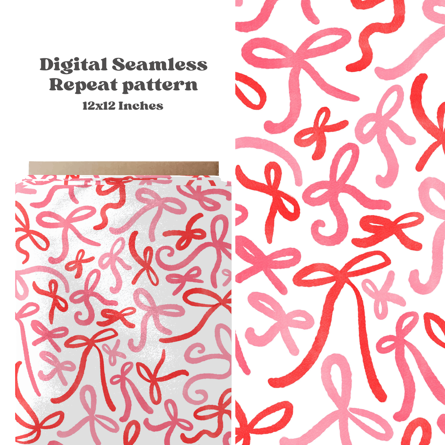 Preppy Watercolor Bows