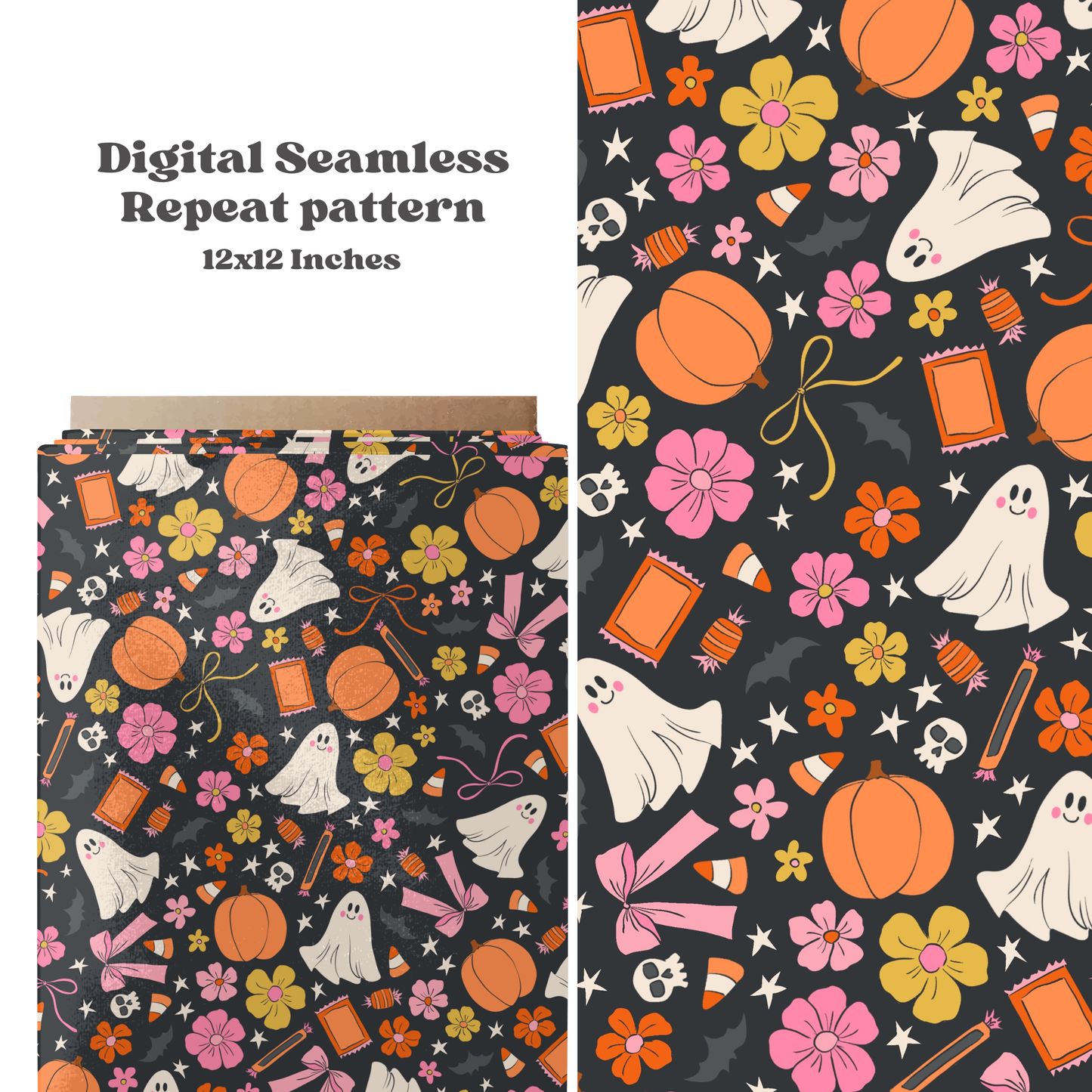 Preppy Ghosts & Pumpkins
