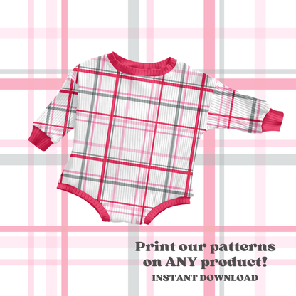 Preppy Christmas Pattern Bundle