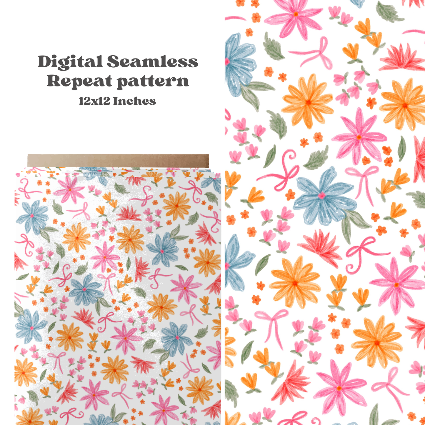 Bright Dainty Spring Floral