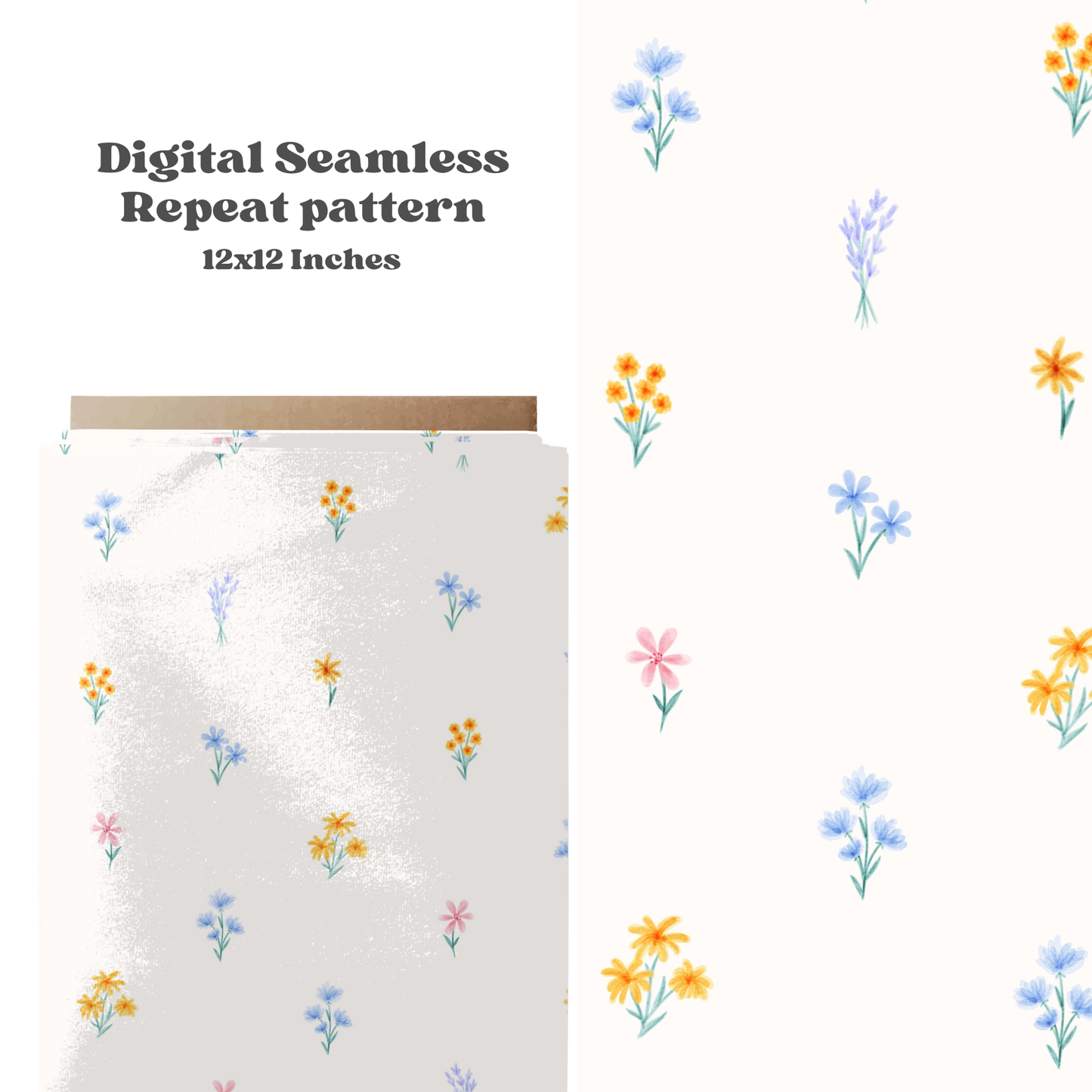 Dainty Watercolor Floral