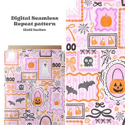 Watercolor Halloween Stamps