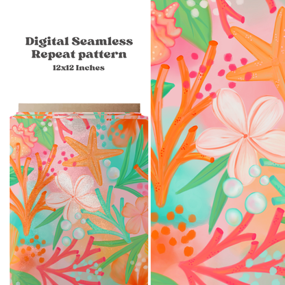 Bright Tropical Corals