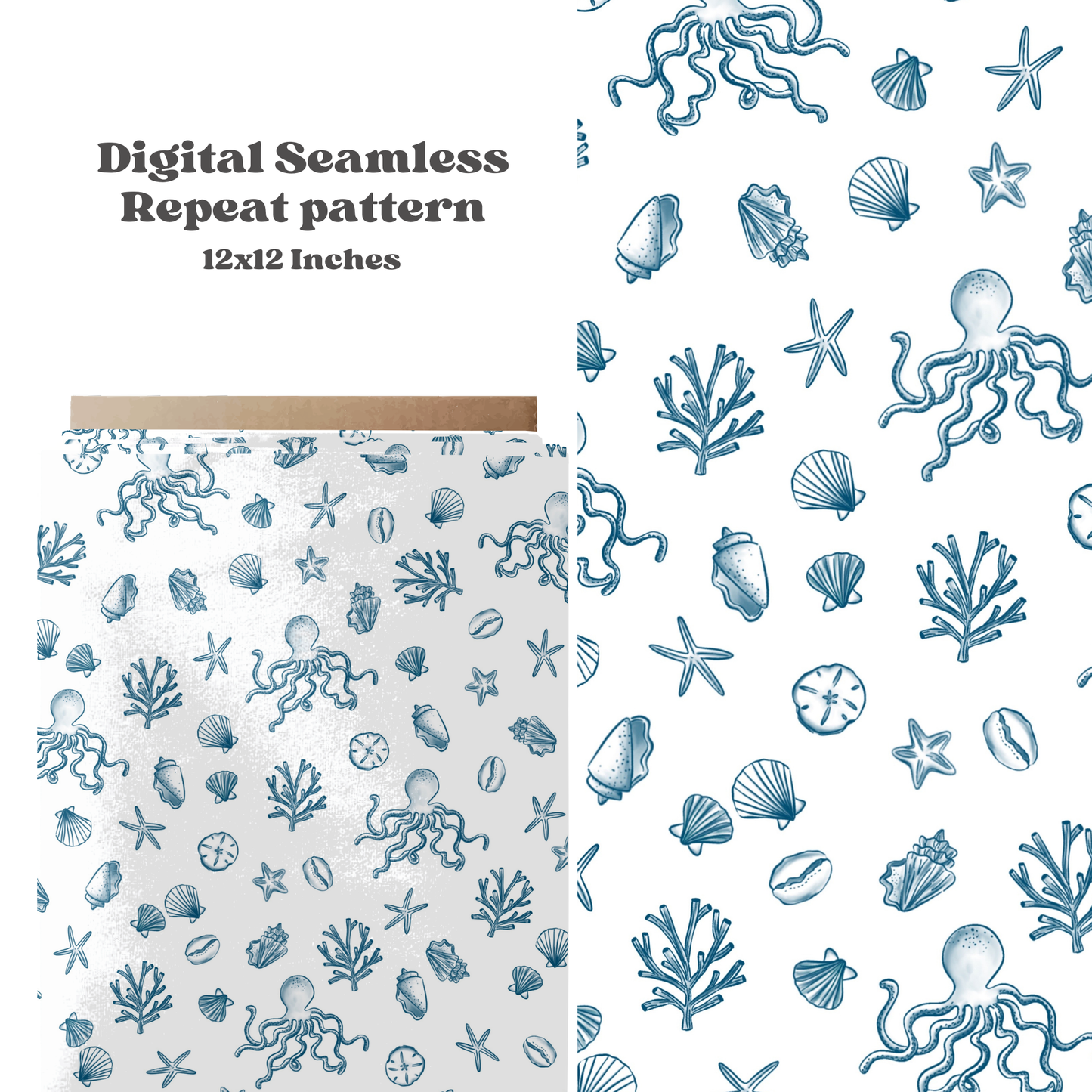 Nautical Coastal Toile