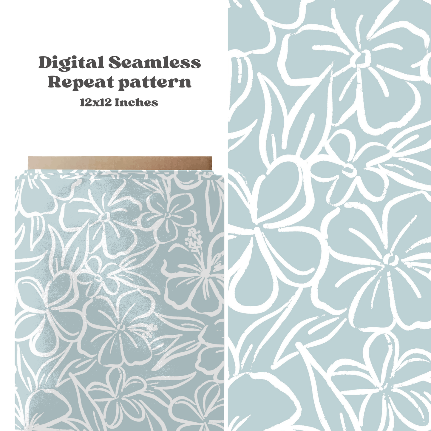 Muted Tropical Floral