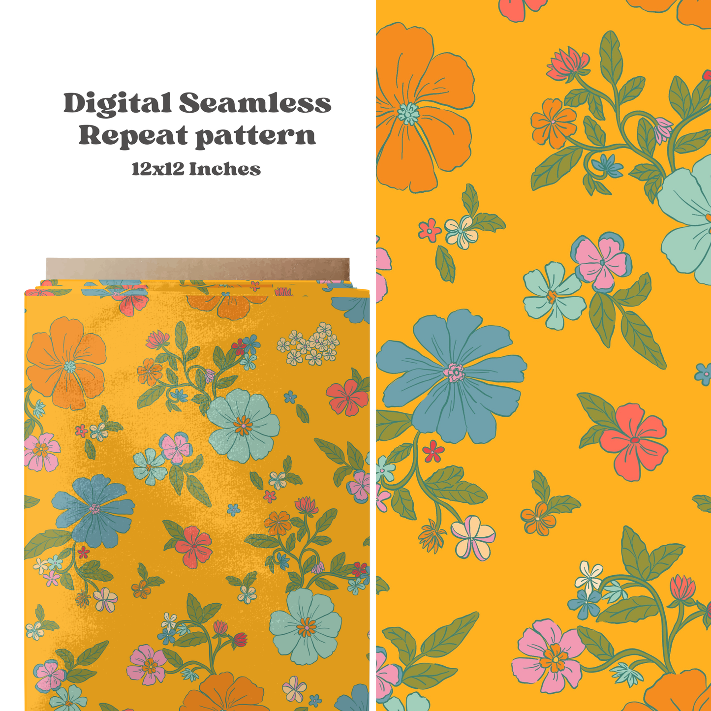 Yellow Summer Floral